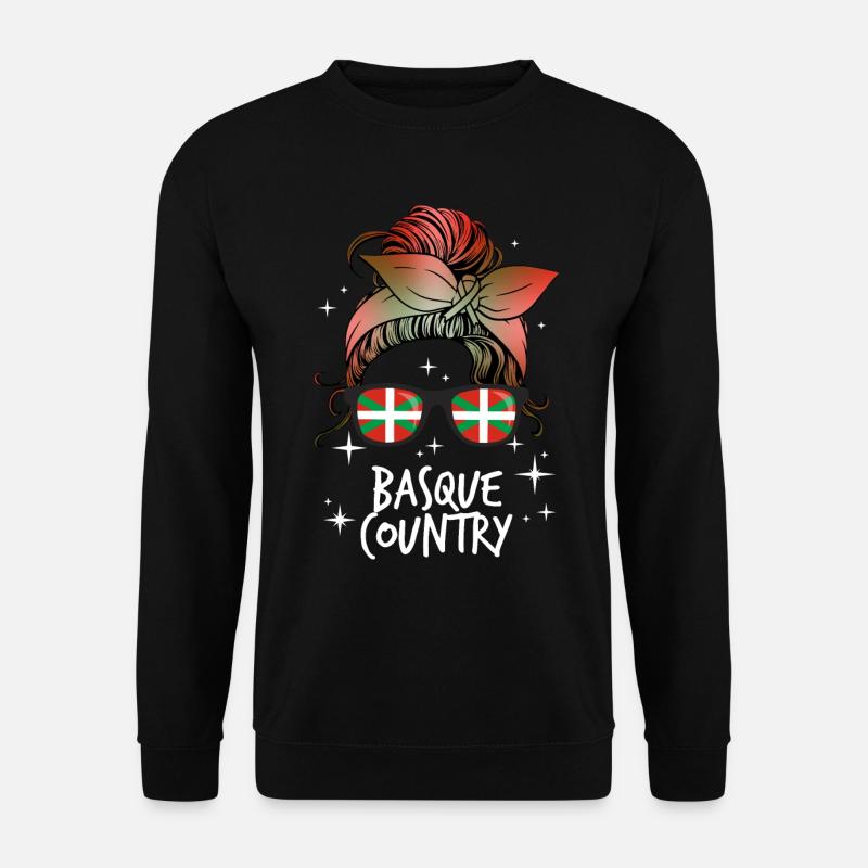Baskenland - Unisex Pullover - Schwarz