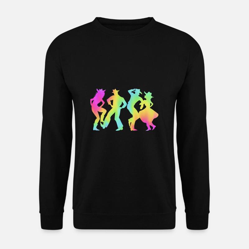 Square Dance - Unisex Sweatshirt - black