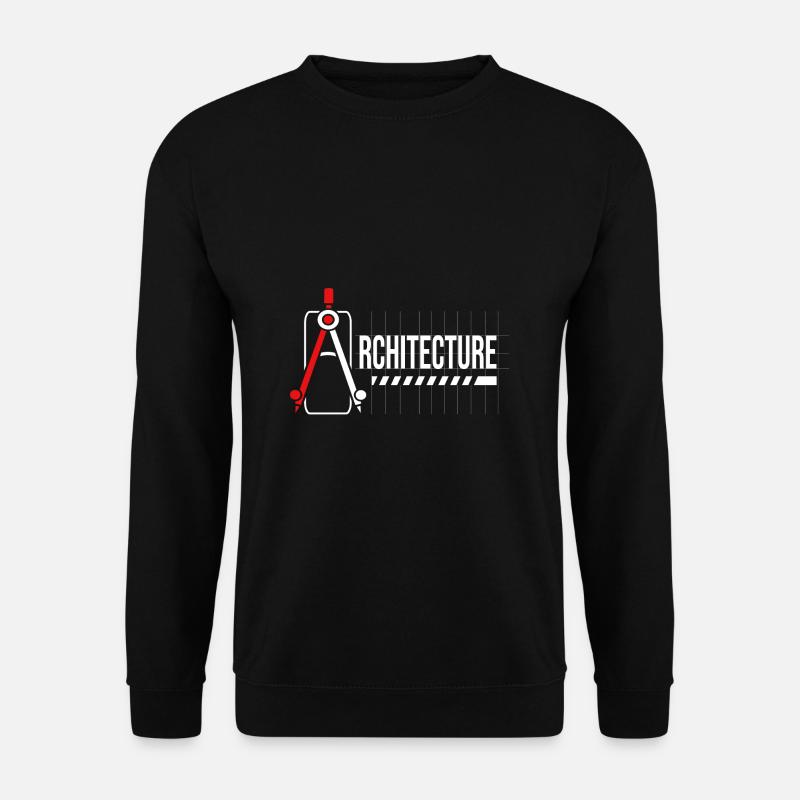 Architecte Architecture - Sweat-shirt Unisexe - noir