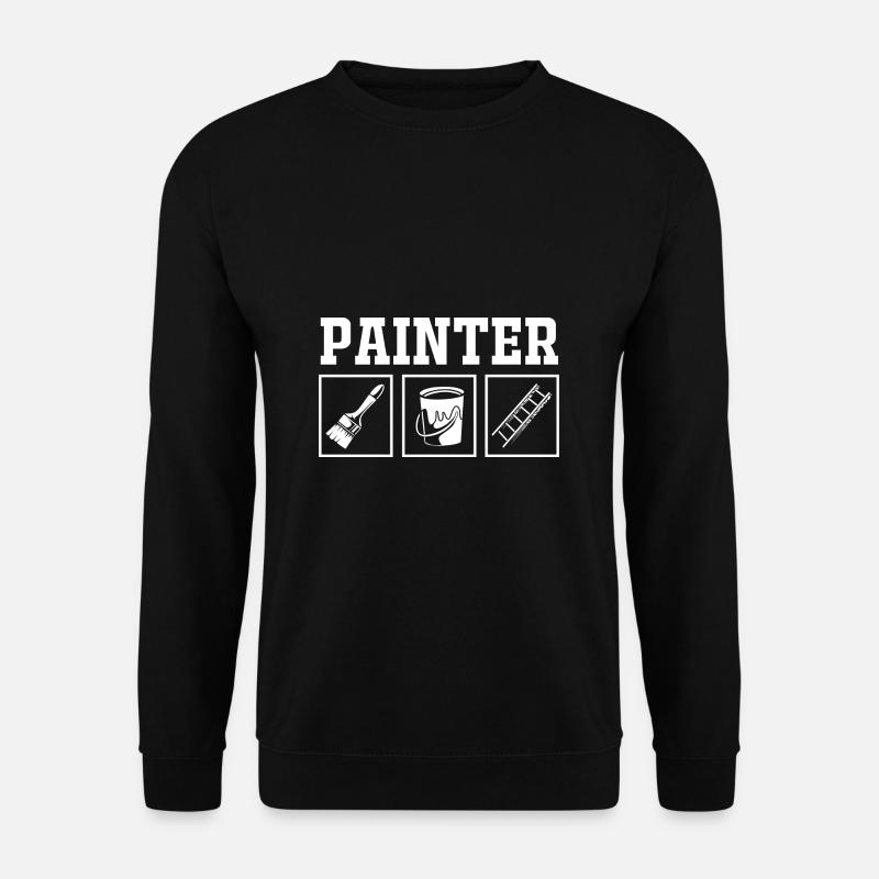 Maler - Unisex Pullover - Schwarz