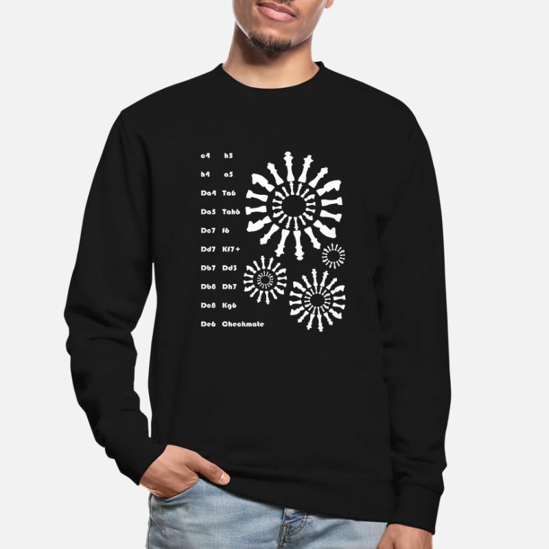 Échecs échecs jeu d’échecs jeu d’échecs Sweat-shirt Unisexe
