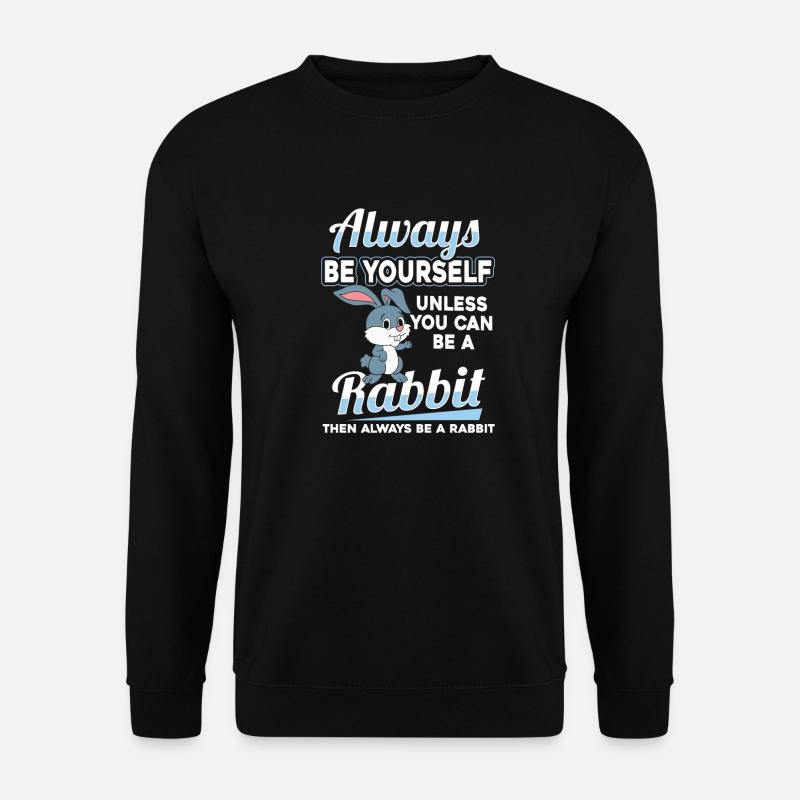 Rabbit - Unisex Sweatshirt - black