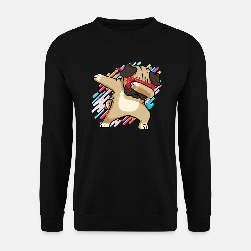 chien - Sweat-shirt Unisexe - noir
