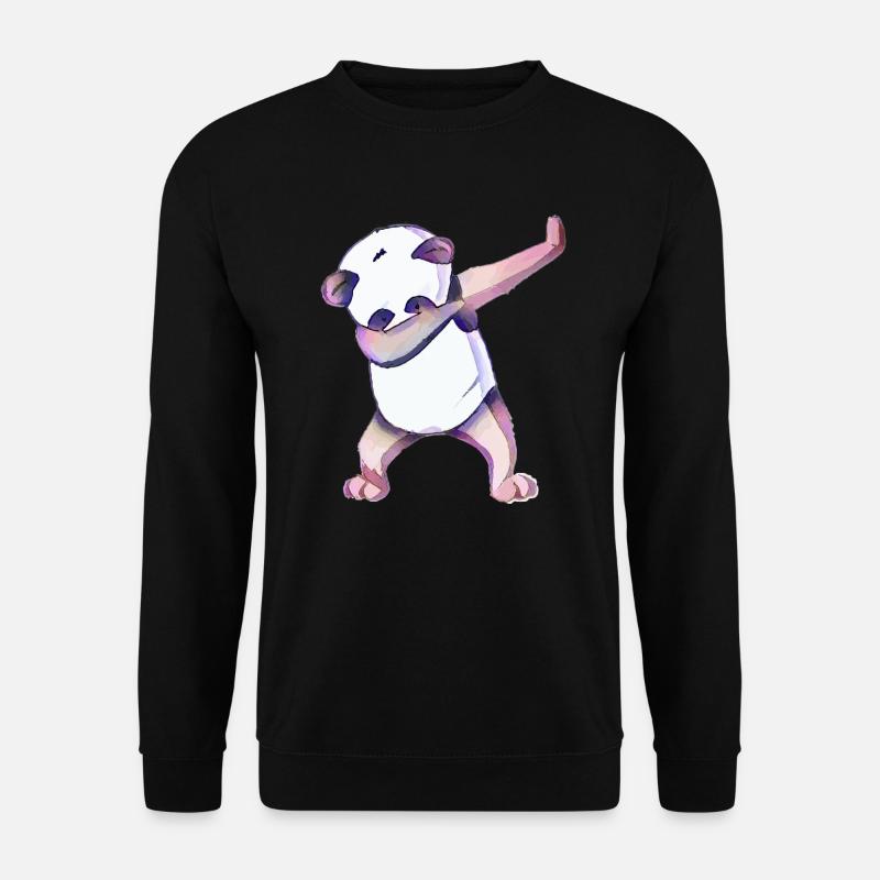 panda - Unisex Sweatshirt - black