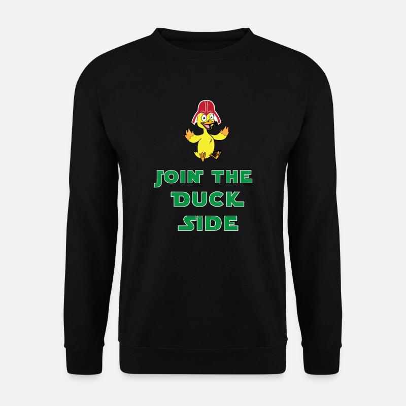 Join the duck side - Unisex Pullover - Schwarz