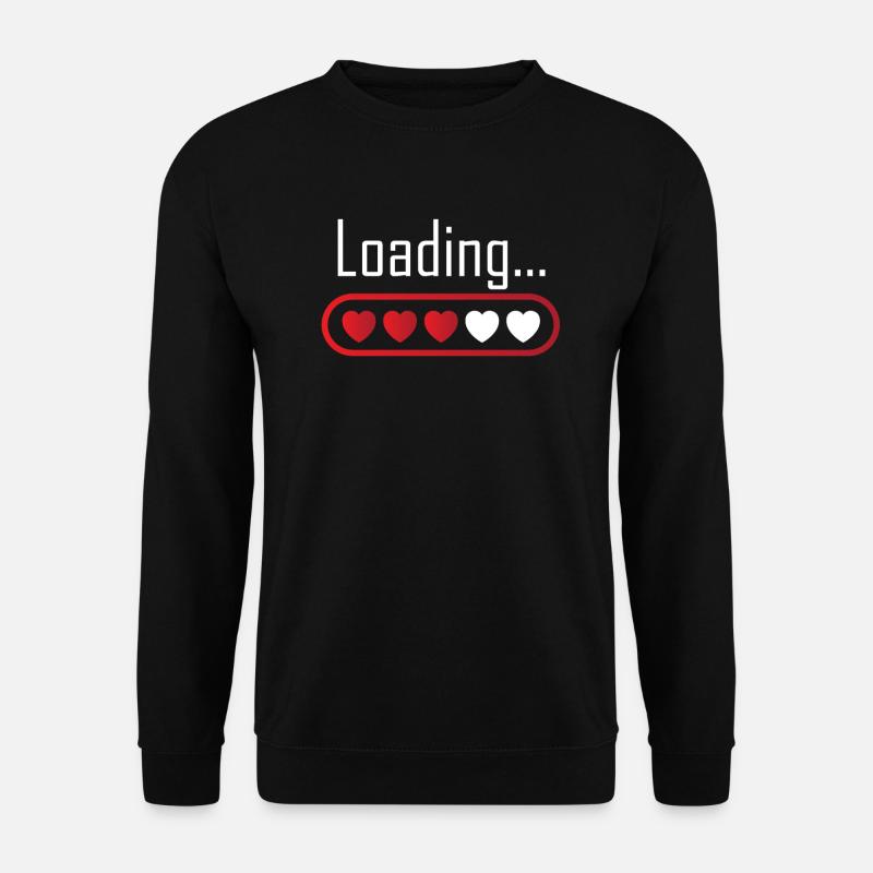 Loading - Unisex Pullover - Schwarz