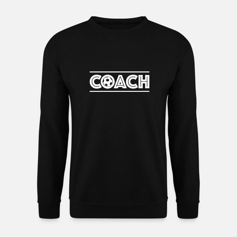 soccer coach coach - Unisex Sweatshirt - black
