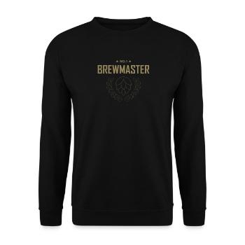 Brewmaster Beer Self-Brewing Hobbybrauer Gift - Unisex Sweatshirt - black - Front - Alina (178cm) & Michal (187cm)