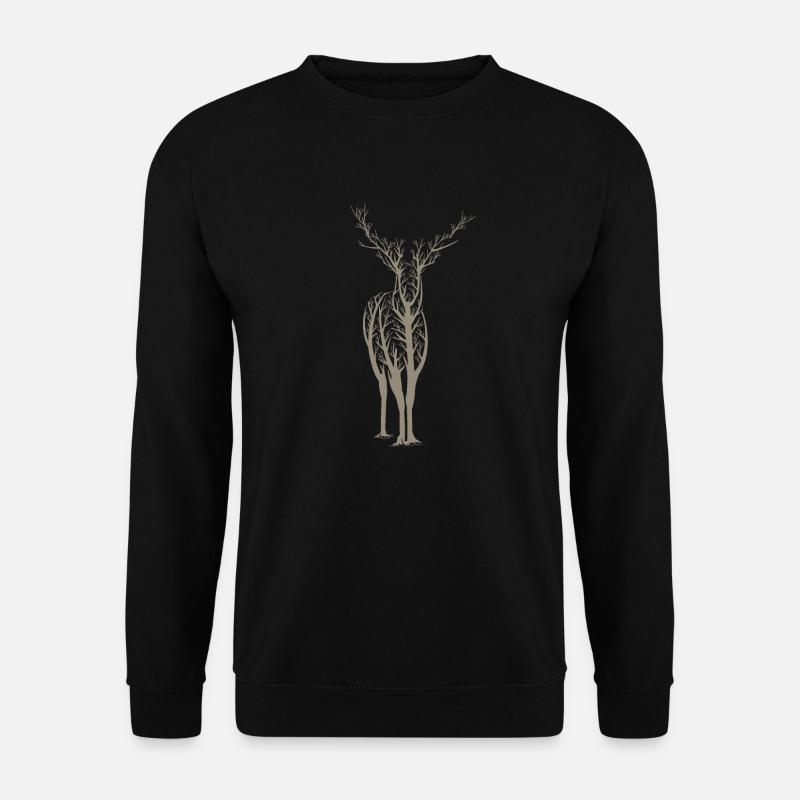 deer - Unisex Sweatshirt - black