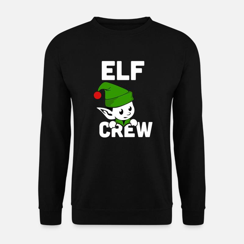ELF CREW - Unisex Sweatshirt - black