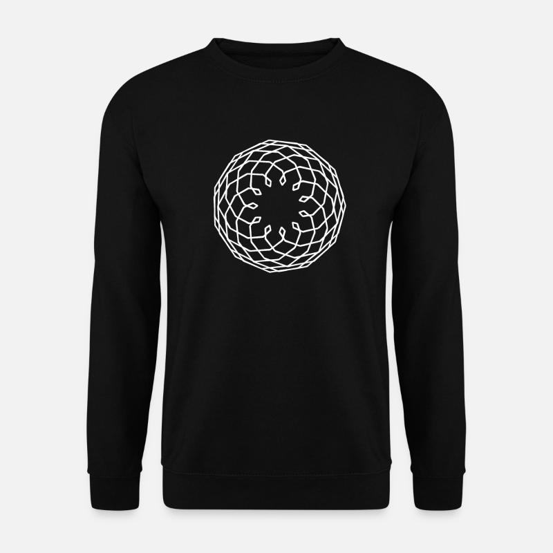 Geometric art - Unisex Sweatshirt - black