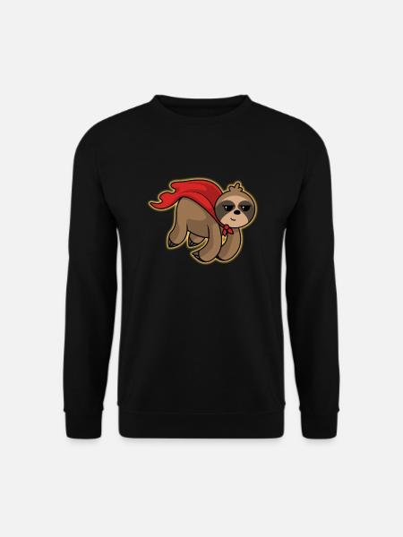 Sloth - Unisex Sweatshirt - black