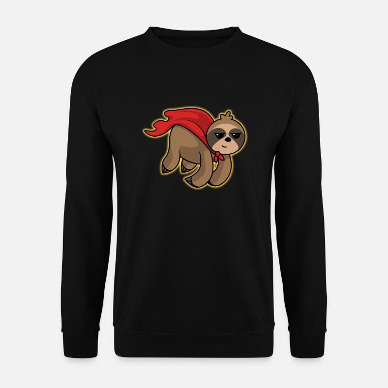 Sloth - Unisex Sweatshirt - black