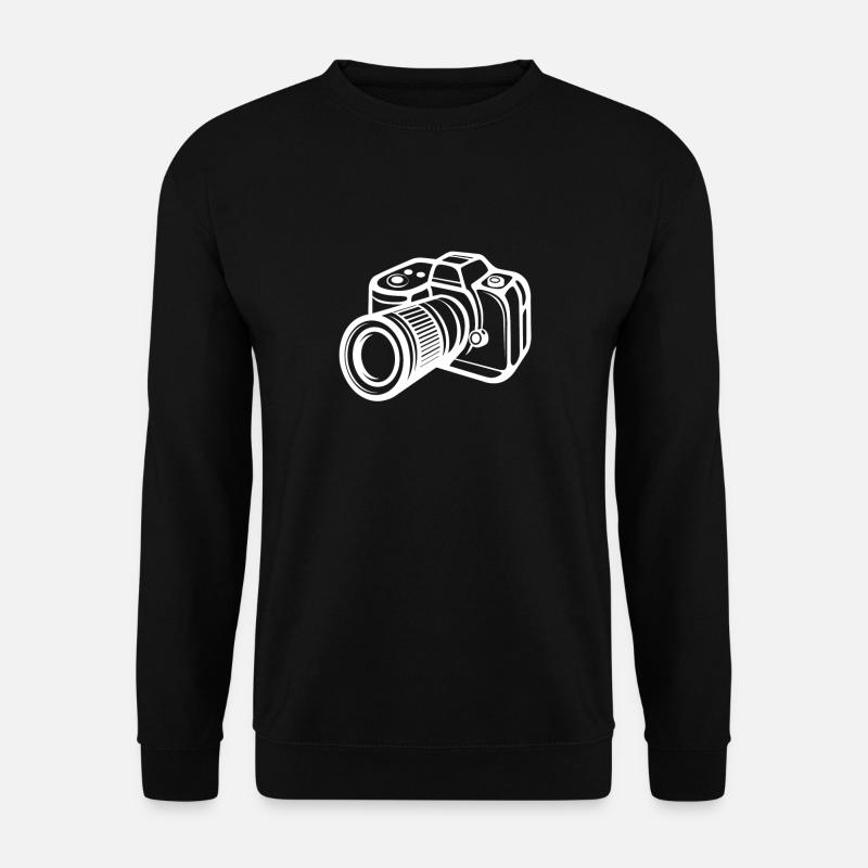 Kamera - Unisex Pullover - Schwarz