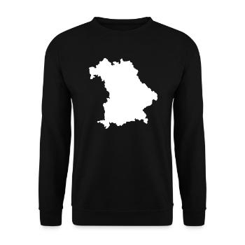 Bayern - Unisex Pullover - Schwarz - Vorne - Alina (178cm) & Michal (187cm)