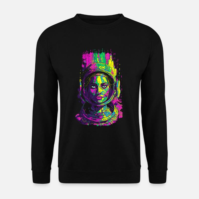 Galactic Journey - Unisex Sweatshirt - black