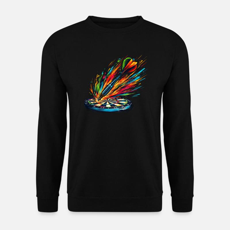 Darts Splash - Unisex Sweatshirt - black