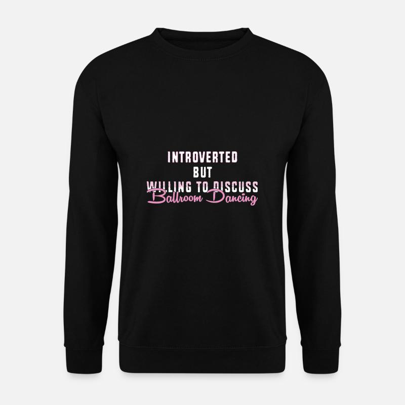 Valse Danse de couple - Sweat-shirt Unisexe - noir