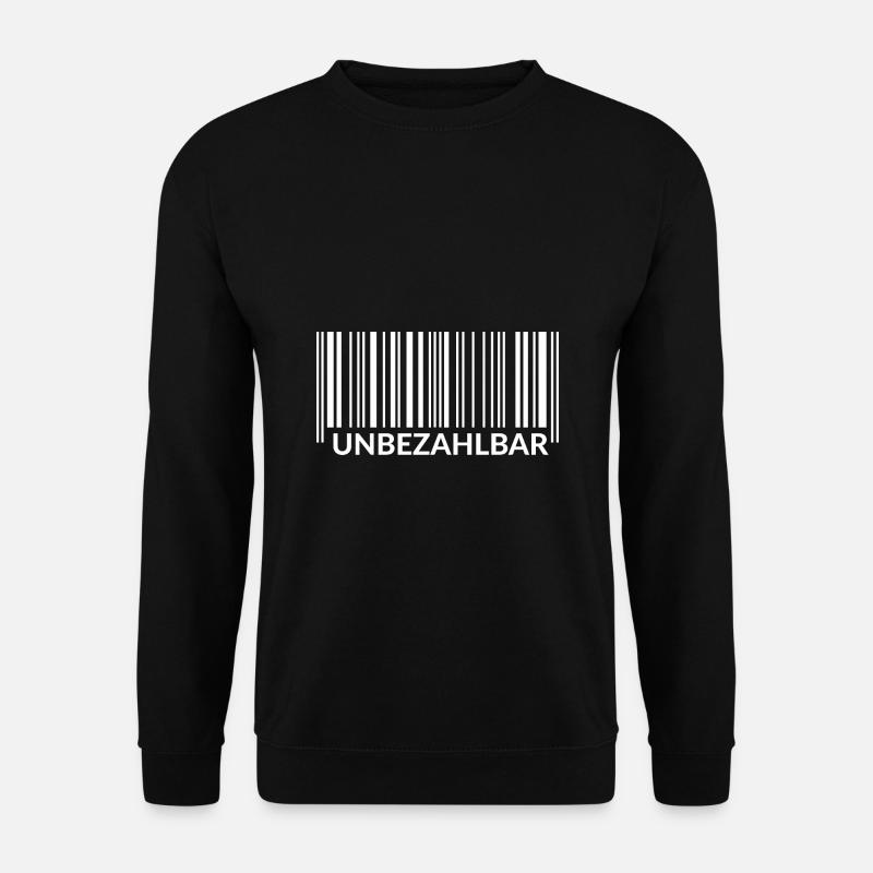 UNBEZAHLBAR - Unisex Pullover - Schwarz