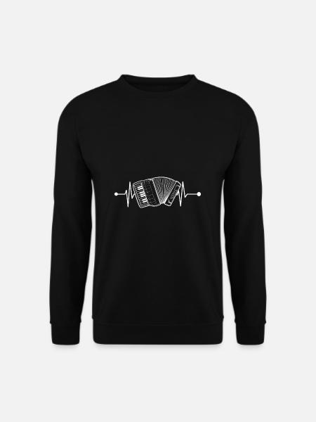 Accordéon - Sweat-shirt Unisexe - noir