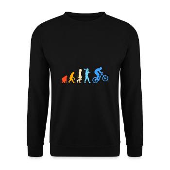 VTT VTT VTT - Sweat-shirt Unisexe - noir - Devant - Alina (178cm) & Michal (187cm)