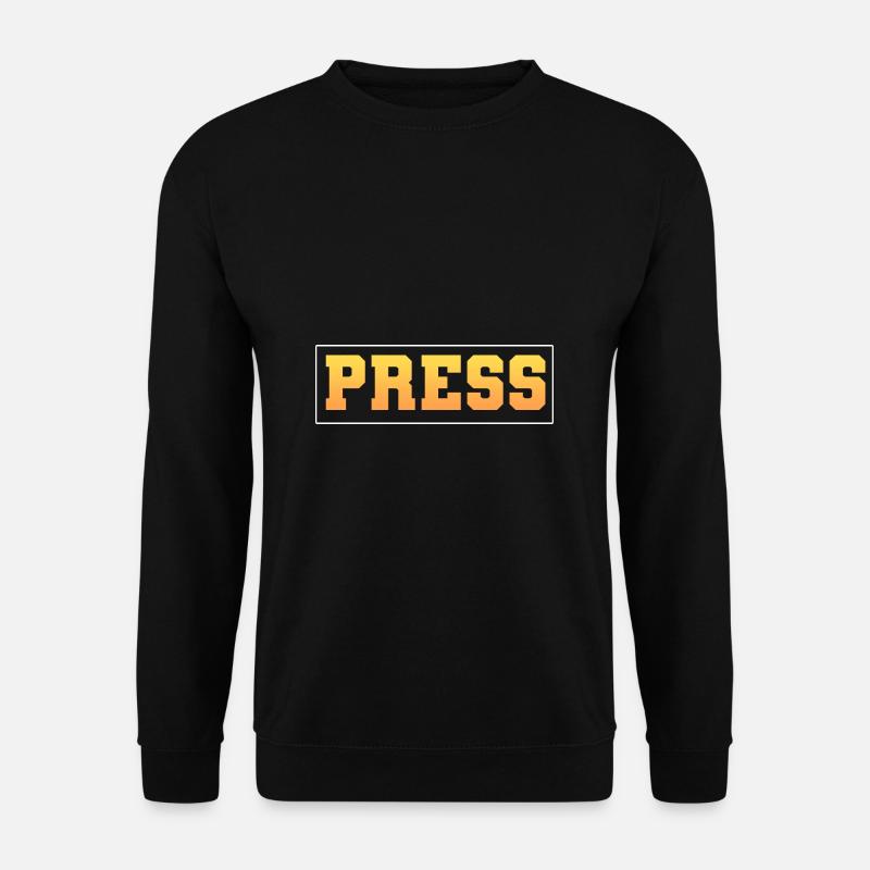 Author Press (Media) - Unisex Sweatshirt - black