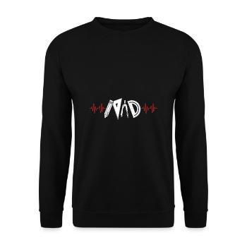 Architecture - Unisex Sweatshirt - black - Front - Alina (178cm) & Michal (187cm)