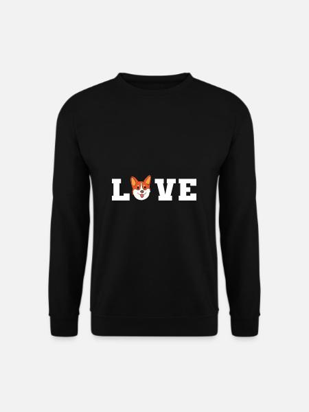 Corgi - Unisex Sweatshirt - black