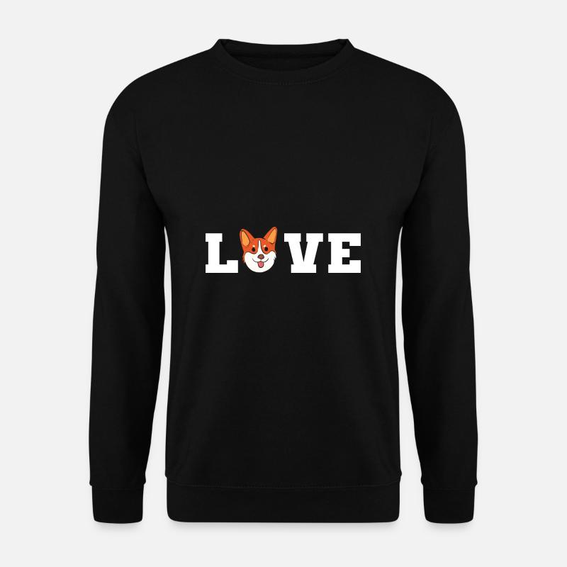Corgi - Sweat-shirt Unisexe - noir