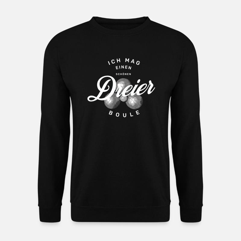 Boule Dreier - Unisex Pullover - Schwarz