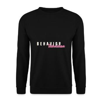 Behavioral Therapy, Behavior Therapy - Unisex Sweatshirt - black - Front - Alina (178cm) & Michal (187cm)