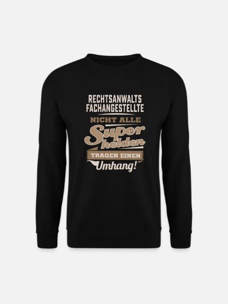 Superhelden in Sepia - - Unisex Pullover - Schwarz