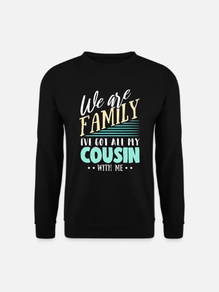 cousin - Unisex Sweatshirt - black