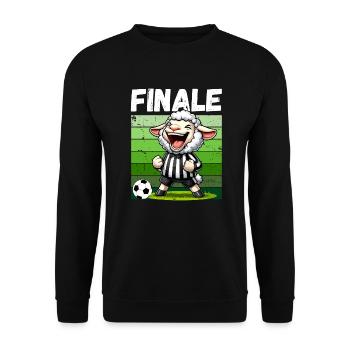 Soccer Final Soccer Fan Soccer Player Funny - Unisex Sweatshirt - black - Front - Alina (178cm) & Michal (187cm)