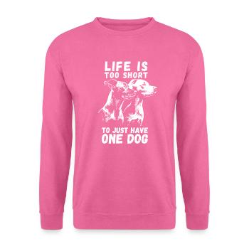 Dog Pack Dog School Dog Place Dog Trainer - Unisex Sweatshirt - pink - Front