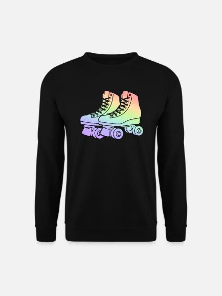 Rollschuhe Roller Skates Kinder Mädchen Rollschuh - Unisex Pullover - Schwarz