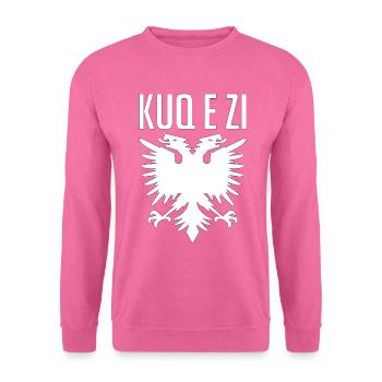 Albanien Adler albanisch Geschenk - Unisex Pullover - Pink - Vorne