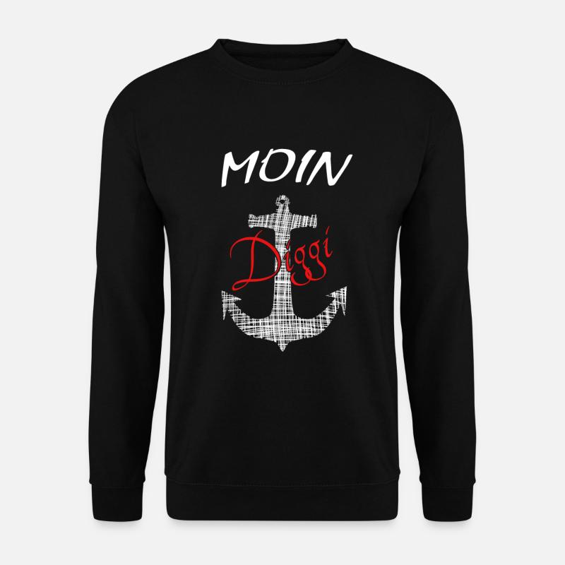 Anker Moin Diggi - Unisex Pullover - Schwarz