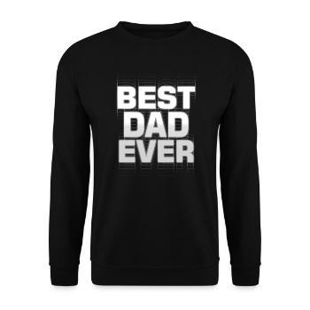 Bester Vater aller Zeiten - Unisex Pullover - Schwarz - Vorne - Alina (178cm) & Michal (187cm)