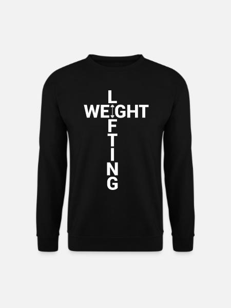 Conception d’haltérophile - Haltérophilie - Sweat-shirt Unisexe - noir