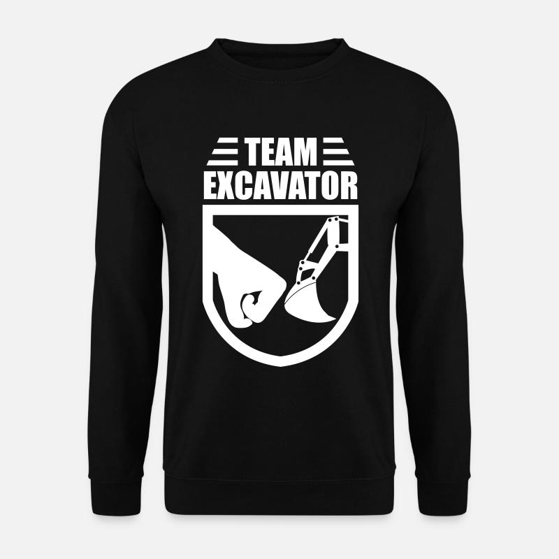 pelleteuse - Sweat-shirt Unisexe - noir