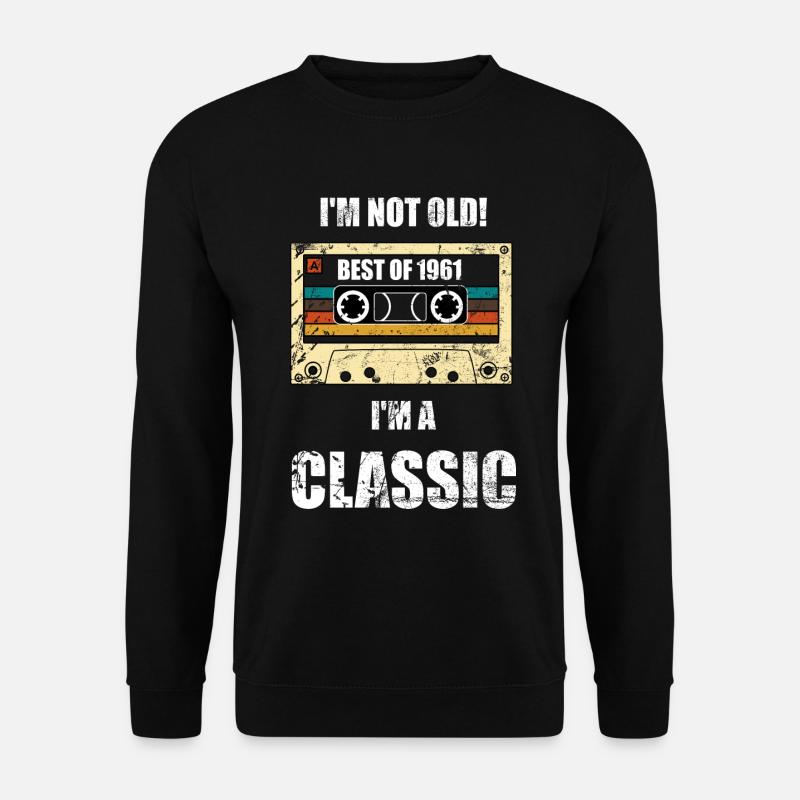 60th birthday gift - Unisex Sweatshirt - black