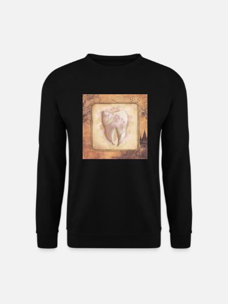 Vintage Art for Dentist & Dental Assistant - Unisex Sweatshirt - black
