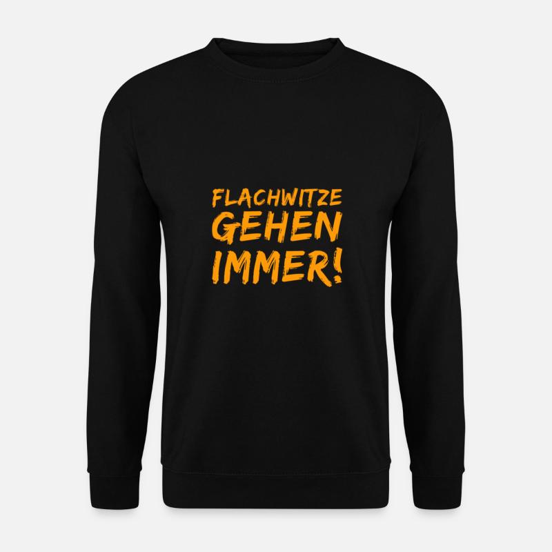 mein Humor - Unisex Pullover - Schwarz