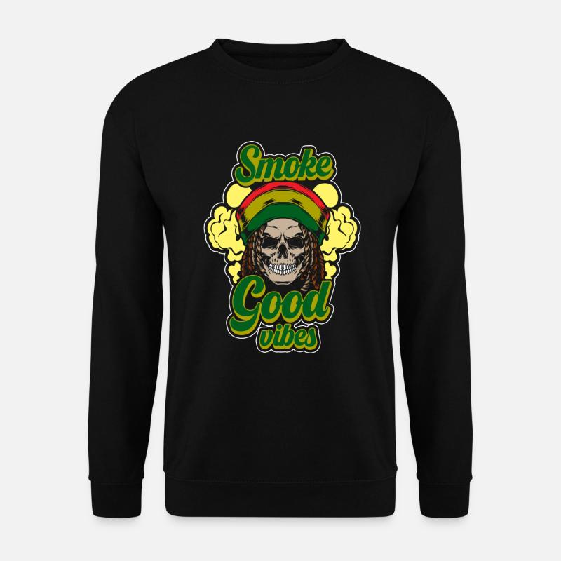 Cannabis Joint Haschisch - Unisex Pullover - Schwarz