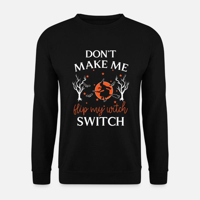 Witchcraft Broom Walpurgis Night - Unisex Sweatshirt - black