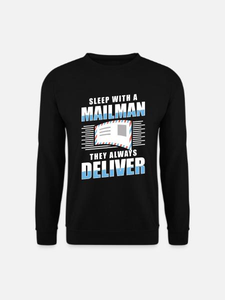 Post Mail Letter Carrier - Unisex Sweatshirt - black