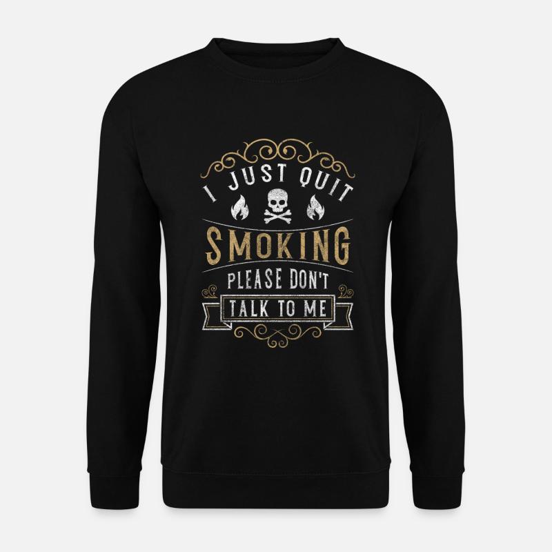 Non-Smoking Tobacco Cigarettes Target - Unisex Sweatshirt - black
