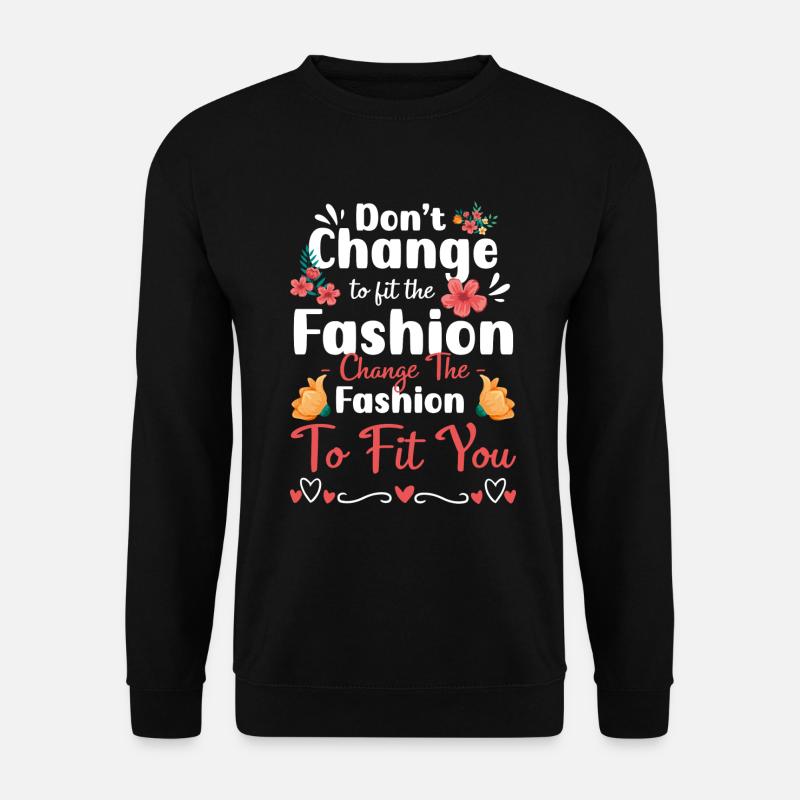 Mode Individuell Modequeen Trendsetter - Unisex Pullover - Schwarz