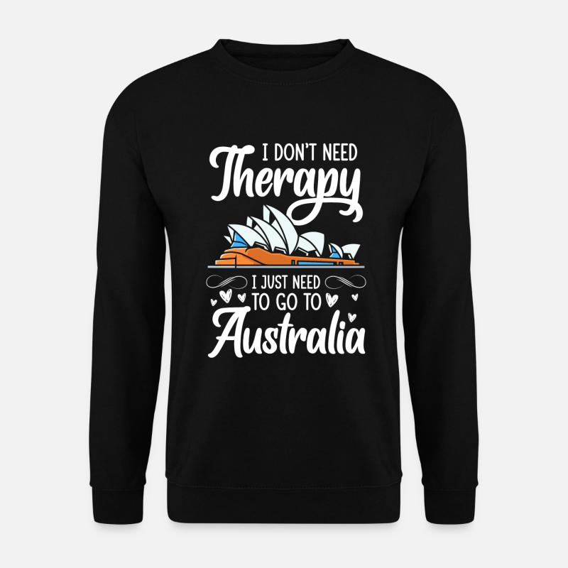 Métropole des koalas de l’outback - Sweat-shirt Unisexe - noir